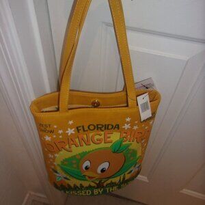 Disney Loungefly Orange Bird Tote EPCOT Flower & Garden Festival NEW
